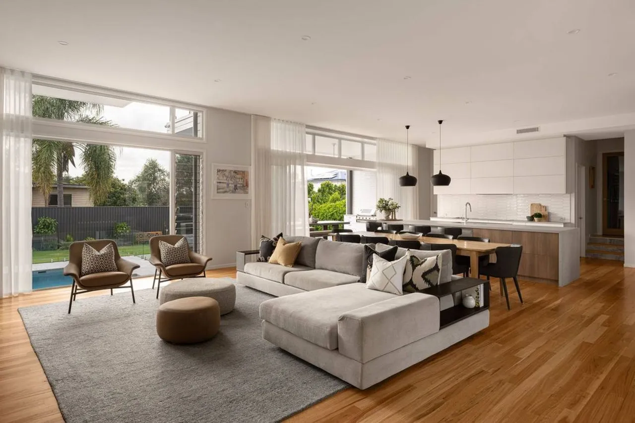 Combined Living/ Dining Room